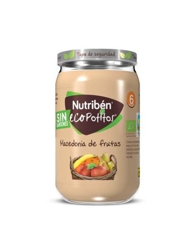 Nutriben Eco Potito Macedonia 235 Gramos+6M Nutriben