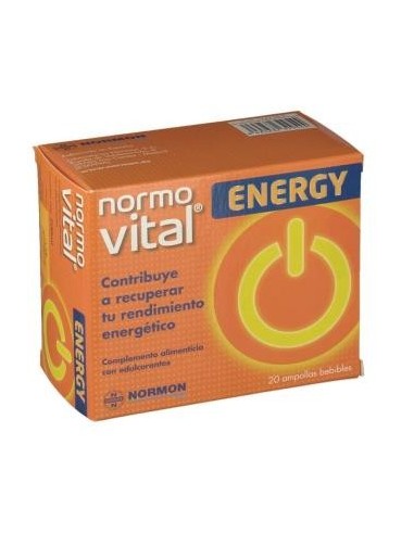 Normovital Expo Energy 20 Amp 12 Unidades Normon