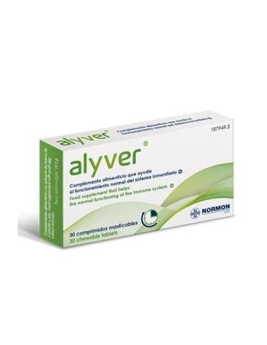 Alyver 30 Comp Masticables Normon