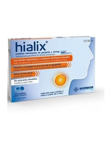 Hialix Expo 24 Pastillas Para Chupar Normon