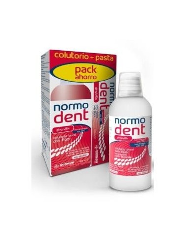 Normodent Gingivitis Cpc Pack Pasta + Colutorio Normon