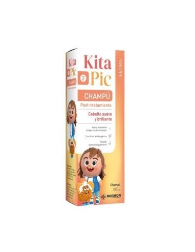 Kitapic Champu Post-Tratamiento 100 Ml Normon