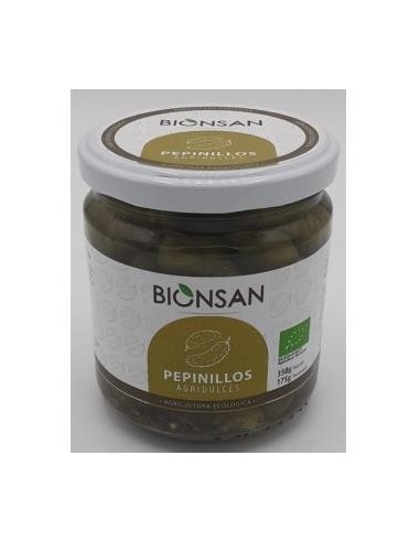 Pepinillos Agridulces 350 Gramos Eco Bionsan