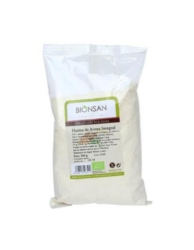 Harina De Avena Integral 500 Gramos Eco Bionsan