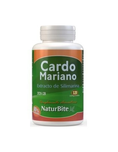 Ex. Silimarina Cardo Mariano 120 Cápsulas  Naturbite