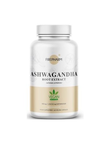 F-Pharm Ashwaghanda 60 Cápsulas  Fire Nutrition