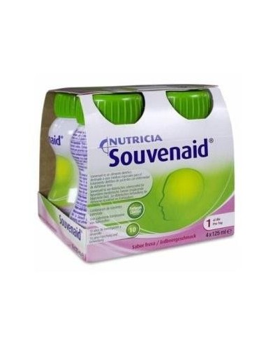 Souvenaid Fresa Botellas 4X125 Ml Nutricia