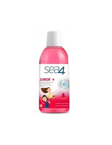 Sea4 Colutorio Junior +6 Años Fresa 500 Ml Suavinex