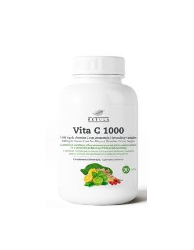 Vitamina C 1000Mg 90 Comprimidos Betula