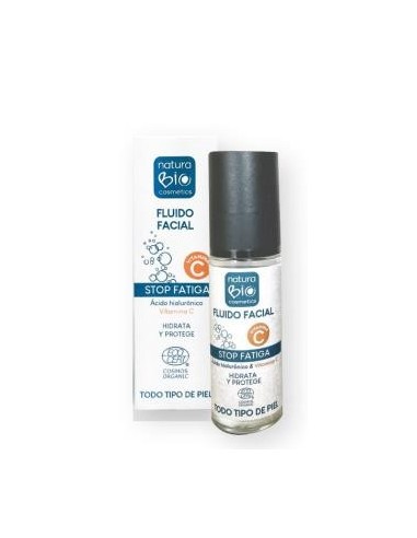 Fluido Facial Stop Fatiga  Vitamina C 30 Gramos Naturabio Cosmetics