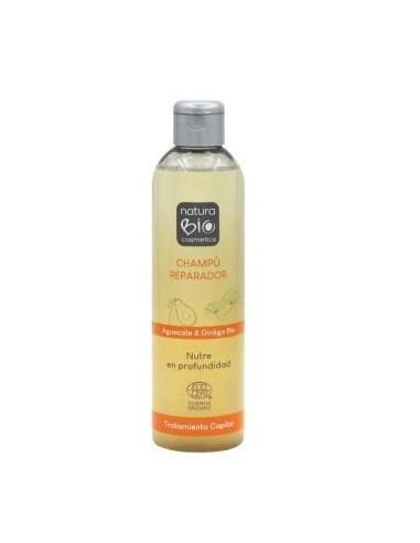 Champu Reparador Aguacate-Ginkgo 250 Mililitros Naturabio Cosmetics