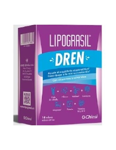 Lipograsil Drenante 14Sobres Lipograsil