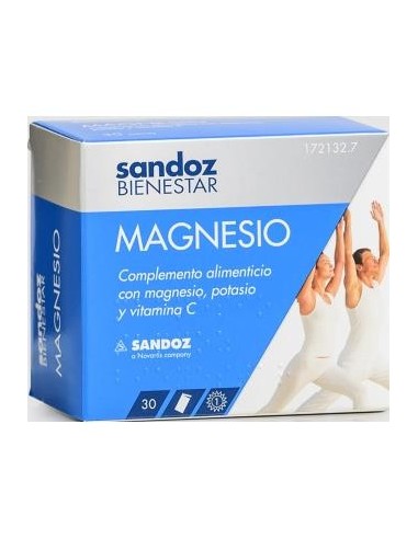 Sandoz Bienestar Magnesio 30 Sobres Sandoz Bienestar