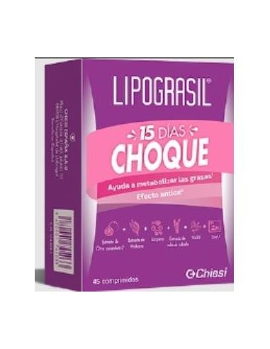 Lipograsil 15 Dias Choque 45 Caps Lipograsil