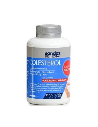 Sandoz Bienestar Colesterol 120 Caps Sandoz Bienestar