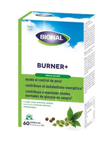 Burner+ 60 capsulas Bional