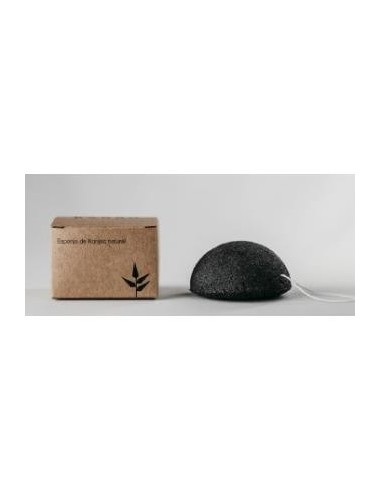 Konjac Esponja Facial Exfoliante Negra 7 Gramos Banbu