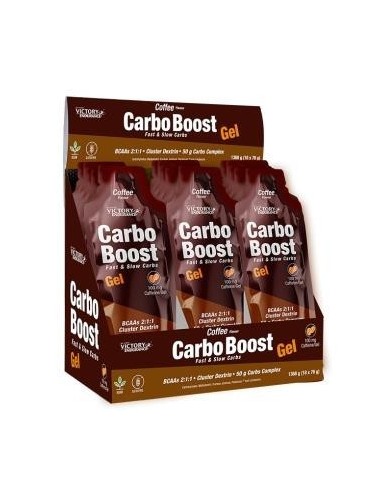 Carbo Boost Gel Cafe 18Uds. de Weider