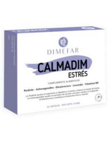 Calmadim Estrés Estuche 30 cápsulas de Dimefar