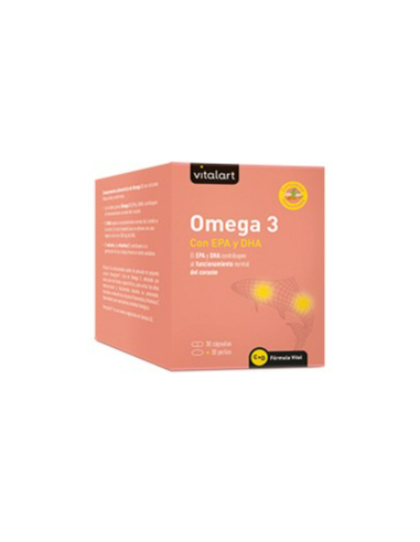 Vitalart Omega 3 30 Cáps. + 30 Perlas de Vitalart