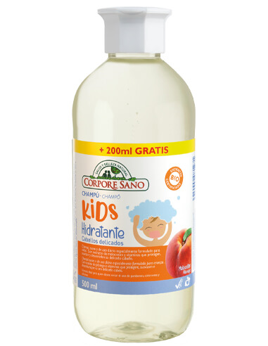 Champú KIDS Melocotón 300 ml +200 ml de Corpore Sano