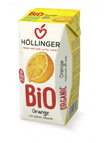 Minibrick Zumo De Naranja Bio 3 x 200 ml de Hollinger