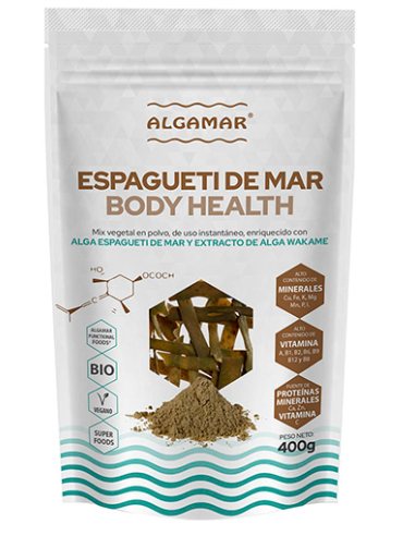 Functional Food Espagueti De Mar Bio 400 G Algamar