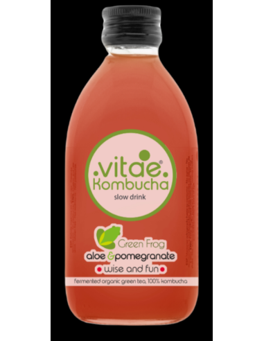 Kombucha Aloe Vera & Granada Bio 500 ml de Vitae Kombucha