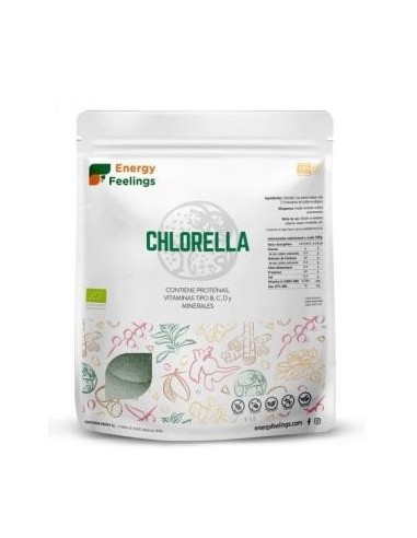 Chlorella Polvo 1 Kilo Eco Vegan Sg Energy Feelings