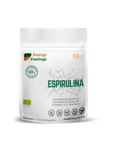 Espirulina Polvo 200 Gramos Eco Vegan Sg Energy Feelings