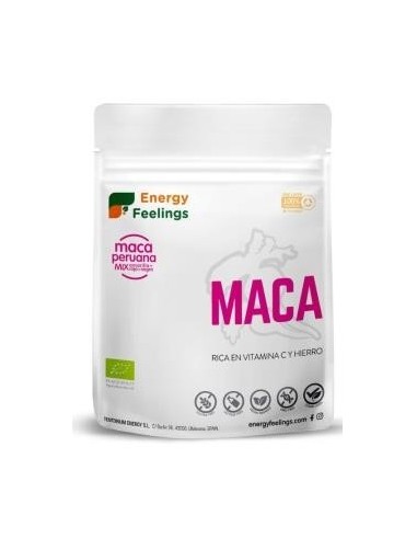 Maca Polvo 200 Gramos Eco Vegan Sg Energy Feelings