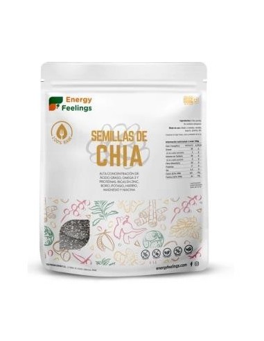 Chia Semilla 1Kg. Vegan Sg de Energy Feelings