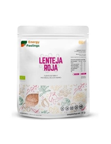 Lenteja Roja 1Kg Eco Vegan Sg de Energy Feelings