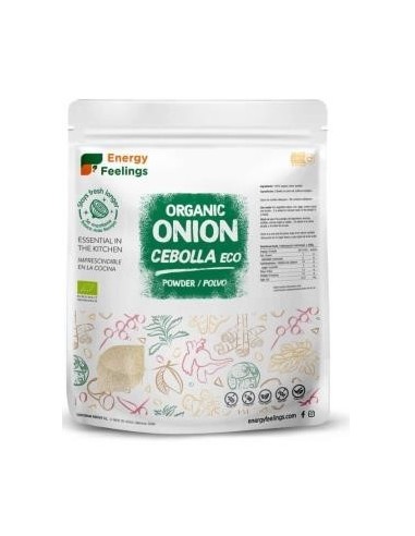 Cebolla Polvo 200 Gramos Eco Vegan Sg Energy Feelings