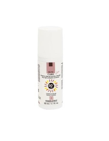 Sun Care Spf50+ Protector Solar Color 50 Mililitros Simildiet