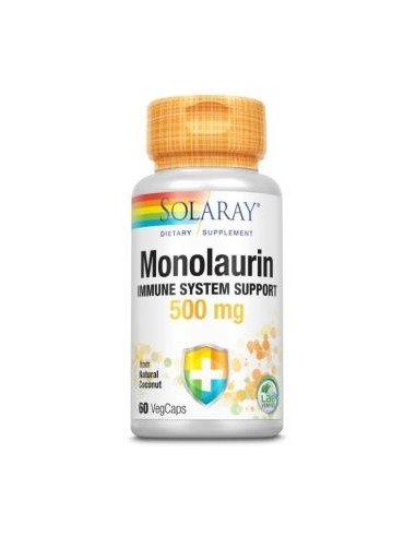 Pack 2 Uds. Monolaurin 500Mg. 60Cap. de Pack Solaray