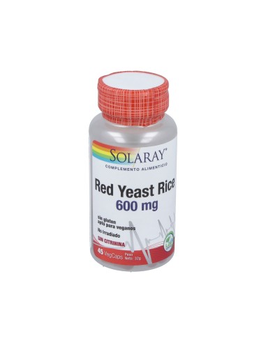 Red Yeast Rice (Levadura Roja De Arroz) 45Cap.