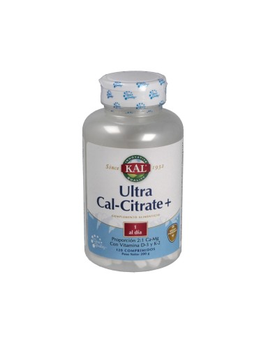 Ultra Cal Citrate + K2   120Compr.