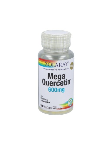 Mega Quercitin 600Mg. 30Cap.Veg.