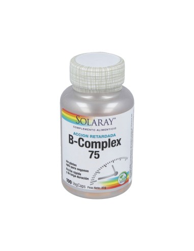 B Complex Accion Retardada 75 Mg. 100Cap.