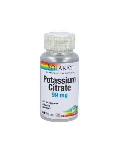 Potasio Citrato 99Mg. 60Cap.