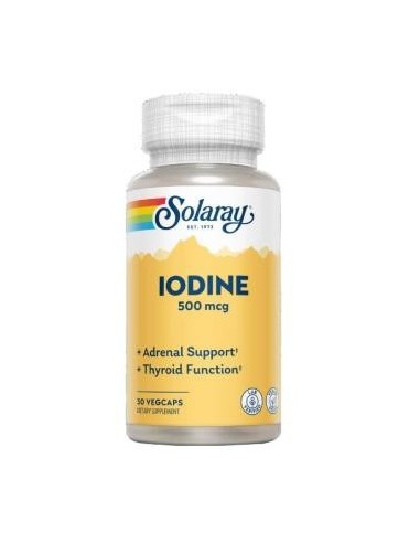 Iodine 500Mcg. 30Cap.Veg