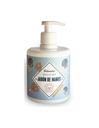 Jabon De Manos Agua De Mar Silvestre 500 Mililitros Silvestre