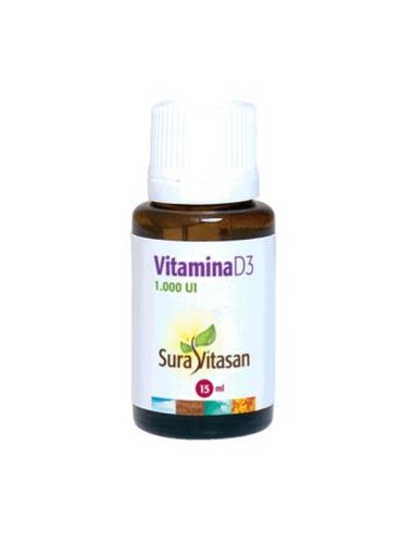 Vitamina D3 Liquida 15Ml. de Sura Vitasan