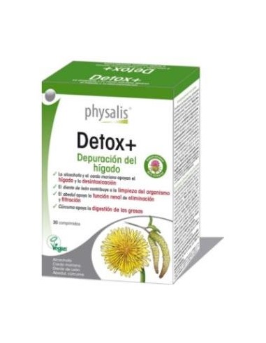 Detox+ 30 Comprimidos de Physalis