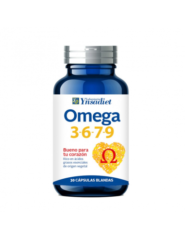 Omega 3-6-7-9  30 Perlas de Ynsadiet