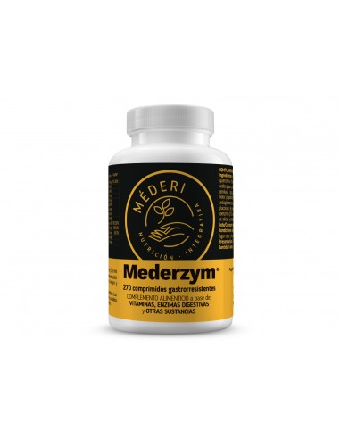 Mederzym (270 Comp. Gastrorresistentes) De Mederi Nutricion Integrativa