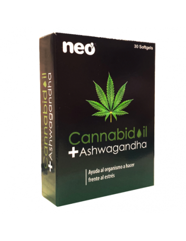 Cannabidiol Ashwagandha 30 Softgels de Neo