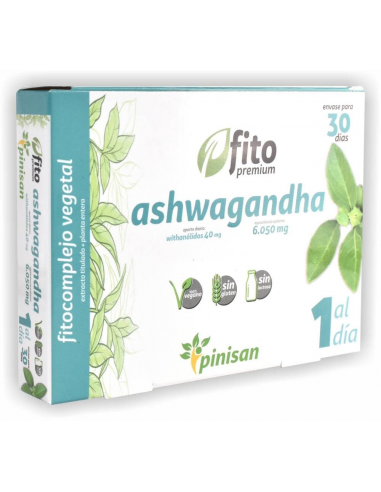 Fito Premium Ashwagandha 30 cápsulas de Pinisan