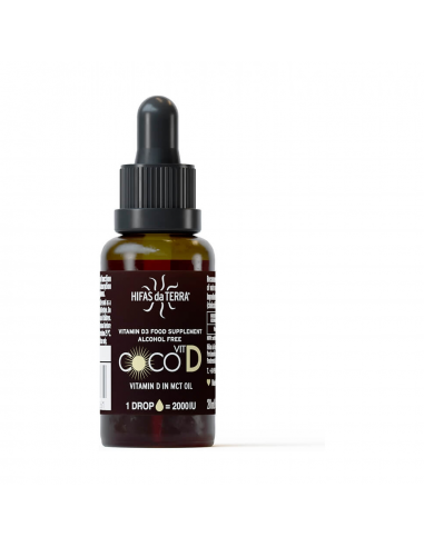 CocoVit D - Vitamina D 20 ml de Hifas da Terra - Hdt